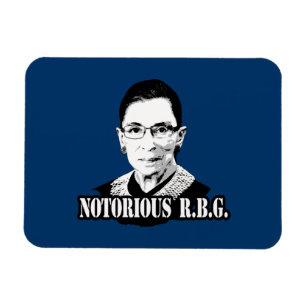 Notorische R.B.G. - Ruth Bader Ginsburg Magnet