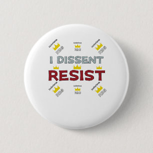 Notorische RBG Oberste Unterstützung I Dissent Res Button