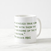 Notorische RBG Quote-Tasse Kaffeetasse (VorderseiteRechts)