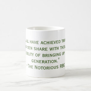 Notorische RBG Quote-Tasse Kaffeetasse