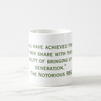 Notorische RBG Quote-Tasse Kaffeetasse