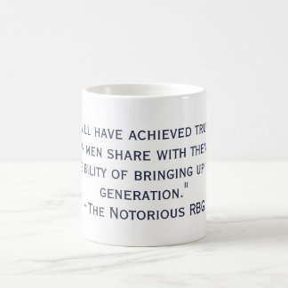 Notorische RBG Quote-Tasse Kaffeetasse