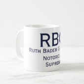 Notorische RBG Tasse (Vorderseite Links)