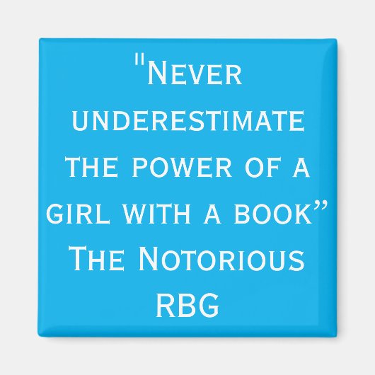 Notorische RBG unterschätzen Magnet nie (Vorne)