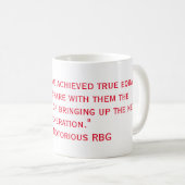 Notorische Tasse von RBG-Zitaten (VorderseiteRechts)
