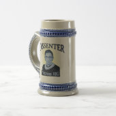 Notorischer Abweichler Bierglas (Vorderseite Links)