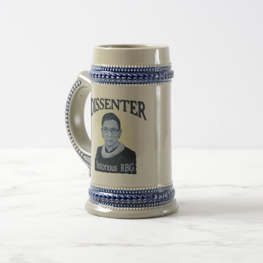 Notorischer Abweichler Bierglas (Vorderseite Links)