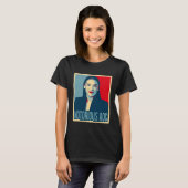 Notorisches AOC Alexandria Ocasio Cortez T-Shirt (Vorne ganz)