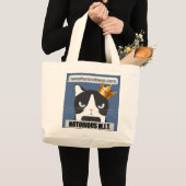 Notorisches M.I.T. Jumbo Tote Stoffbeutel (Vorderseite (Produkt))