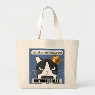 Notorisches M.I.T. Jumbo Tote Stoffbeutel