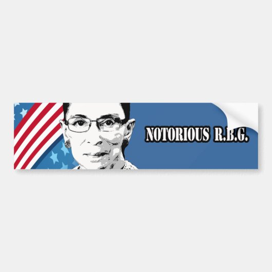 Notorisches R.B.G. Autoaufkleber (Vorne)