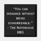 Notorisches RBG-Discountmagnet Magnet (Vorne)