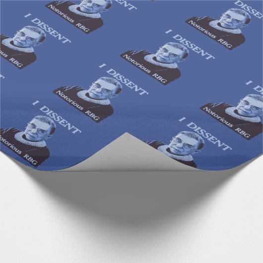 Notorisches RBG Geschenkpapier (Ecke)