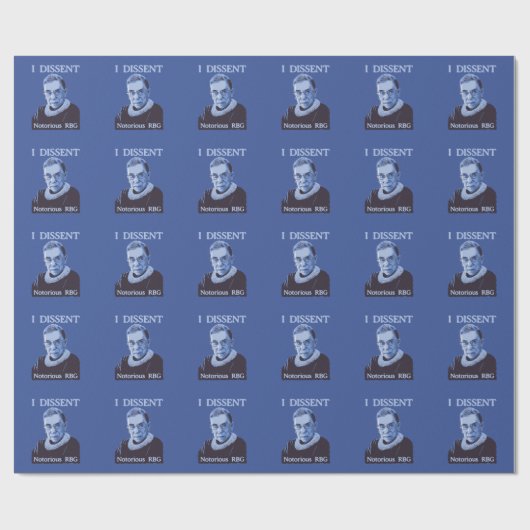 Notorisches RBG Geschenkpapier (Flach)