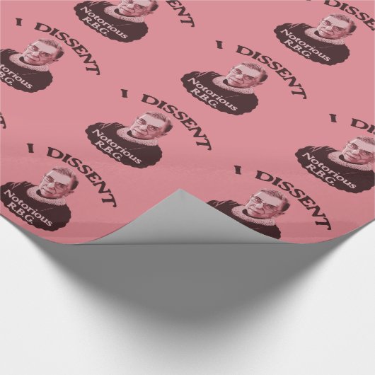 Notorisches RBG - p Geschenkpapier (Ecke)