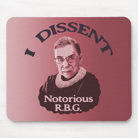 Notorisches RBG - p Mousepad (Vorne)