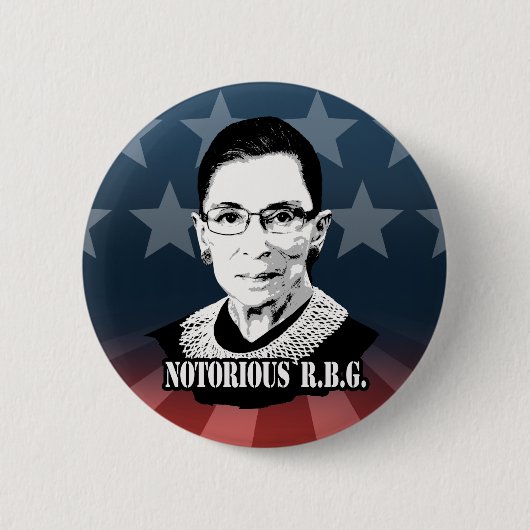 Notorous R.B.G. Button (Vorderseite)