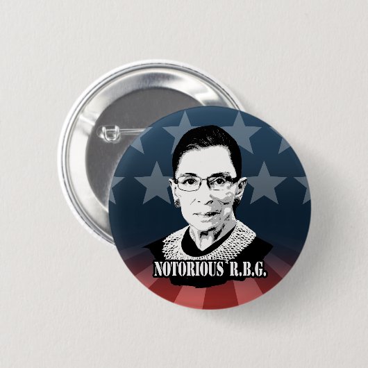 Notorous R.B.G. Button (Vorne & Hinten)