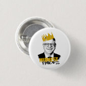 Notorous Tim Walz - Prinzessin im Mittleren Westen Button (Vorne & Hinten)