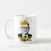 Notorous Tim Walz - Prinzessin im Mittleren Westen Kaffeetasse (Links)