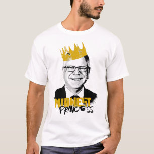 Notorous Tim Walz - Prinzessin im Mittleren Westen T-Shirt