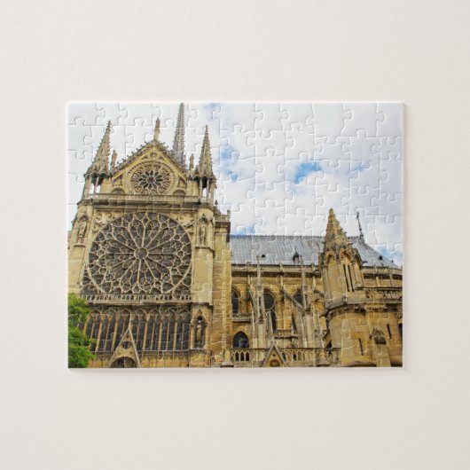 Notre dam puzzle (Horizontal)