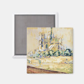 Notre Dame, 1885 Magnet (Vorderseite/Rückseite)
