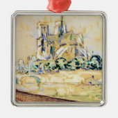 Notre Dame, 1885 Silbernes Ornament (Vorne)