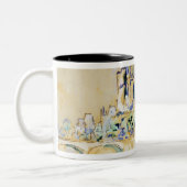 Notre Dame, 1885 Zweifarbige Tasse (Links)