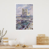 Notre Dame, 1899 Maximilien Luce Poster (Küche)