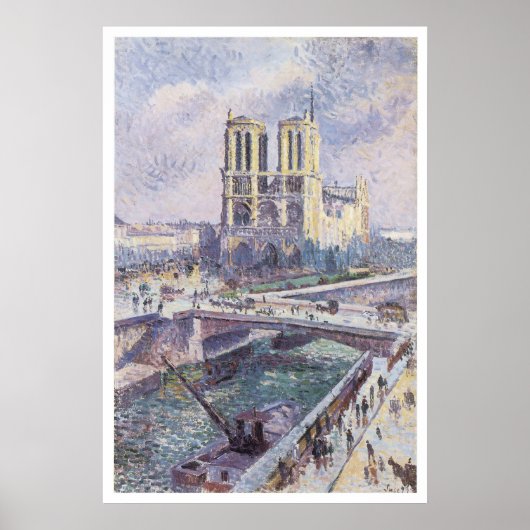 Notre Dame, 1899 Maximilien Luce Poster (Vorne)