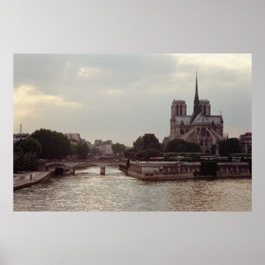 Notre Dame an der Seine Poster (Vorne)
