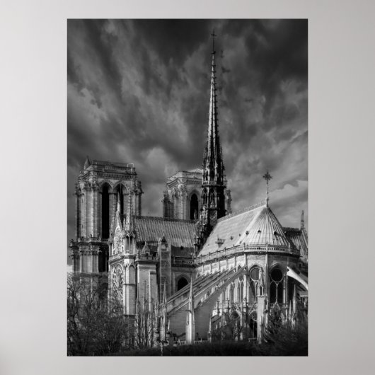 Notre-Dame aus Paris Poster (Vorne)