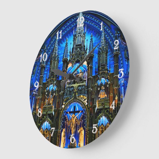 Notre Dame Basilica Altar Große Wanduhr (Winkel)