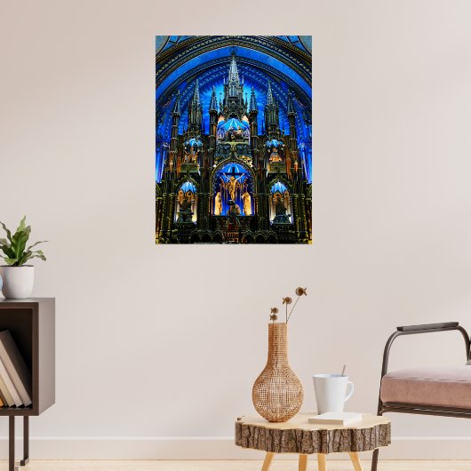 Notre Dame Basilica Altar Poster (Wohnzimmer 3)