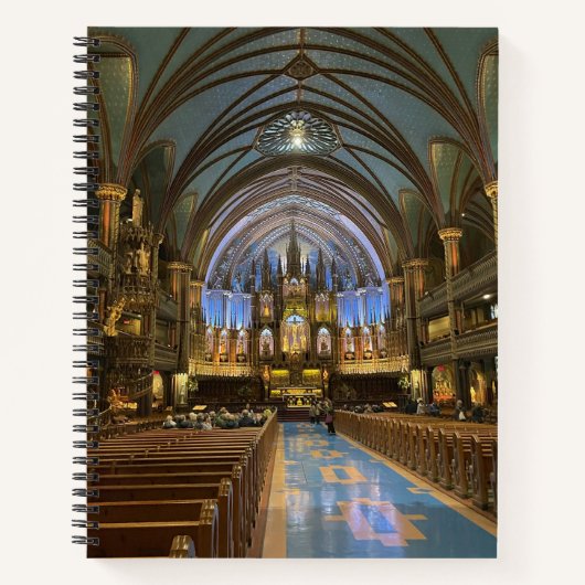 Notre Dame Basilica Montreal Notizblock (Vorderseite)