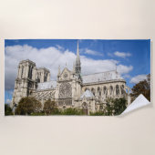 Notre Dame Beach Handtuch (Vorderseite)