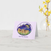 Notre Dame Blank Card - Träume (verschiedene Größe Karte (Gelbe Blume)