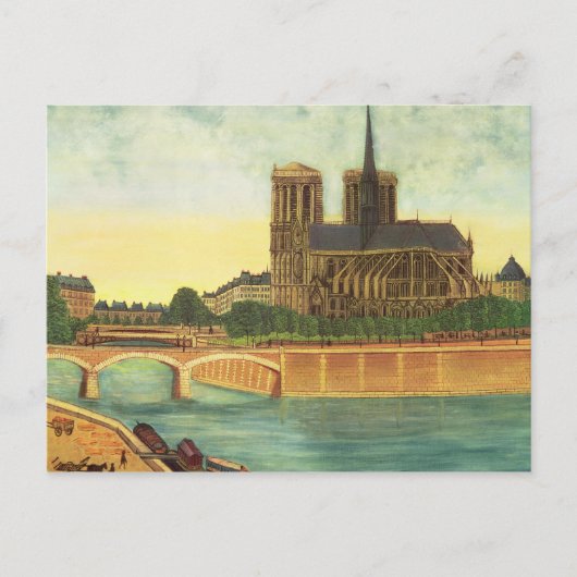 Notre-Dame c.1933 Postkarte (Vorderseite)