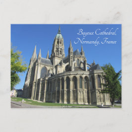 Notre Dame Cathedral, Bayeux, Frankreich Postkarte