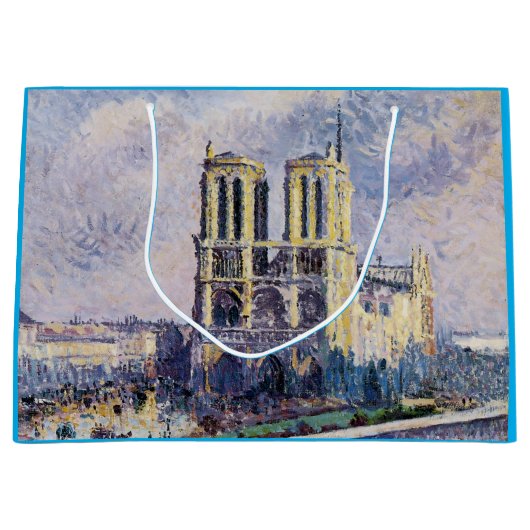 Notre Dame Cathedral Große Geschenktüte (Vorderseite)