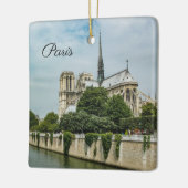 Notre Dame Cathedral in Paris Keramikornament (Links)