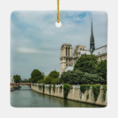 Notre Dame Cathedral in Paris Keramikornament (Rückseite)