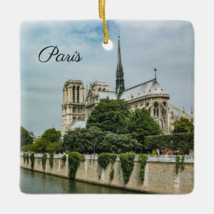Notre Dame Cathedral in Paris Keramikornament