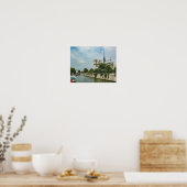 Notre Dame Cathedral in Paris Poster (Küche)