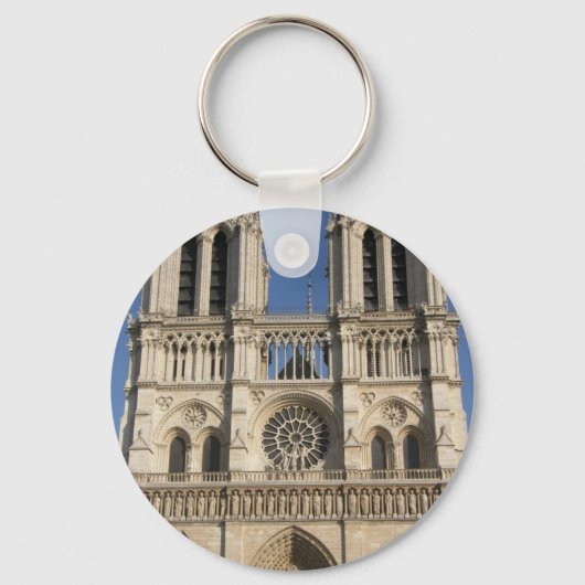 Notre Dame Cathedral in Paris Schlüsselanhänger (Vorderseite)