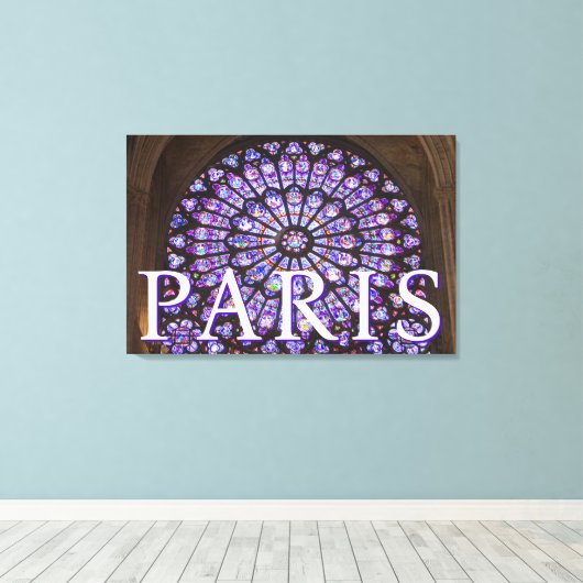 Notre Dame Cathedral | Paris, Frankreich Leinwanddruck (Insitu (Holzboden))