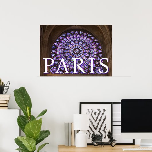 Notre Dame Cathedral | Paris, Frankreich Poster (Heimbüro)
