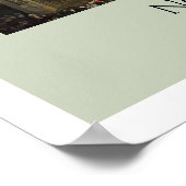 Notre Dame Cathedral, Paris, Frankreich Poster (Ecke)