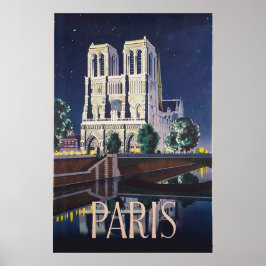 Notre Dame Cathedral Paris Frankreich Poster